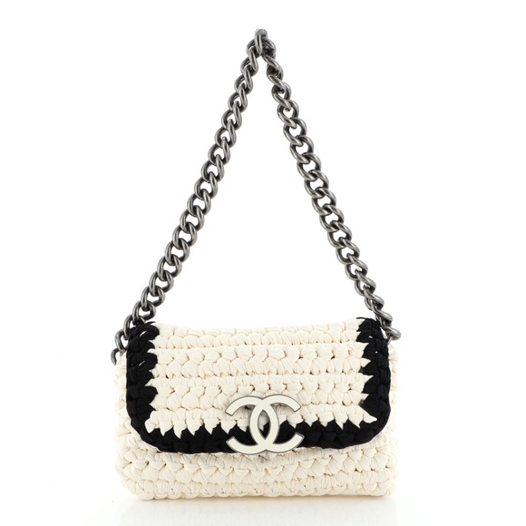 ISO Chanel Fancy Crochet Flap Bag - Picture 3 of 3